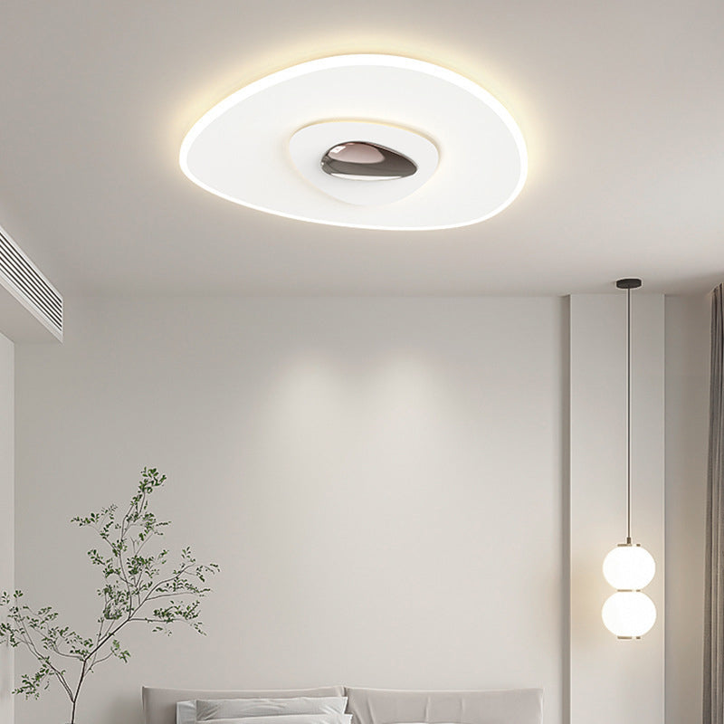 Modern Simple Ceiling Light LED Ceiling Mount Light with Acrylic Shade for Bedroom