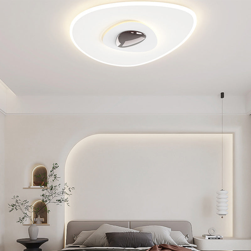 Modern Simple Ceiling Light LED Ceiling Mount Light with Acrylic Shade for Bedroom