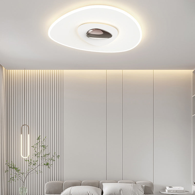 Modern Simple Ceiling Light LED Ceiling Mount Light with Acrylic Shade for Bedroom