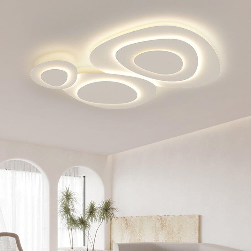 Modern Ceiling Light LED Ceiling Mount Light with Acrylic Shade for Bedroom