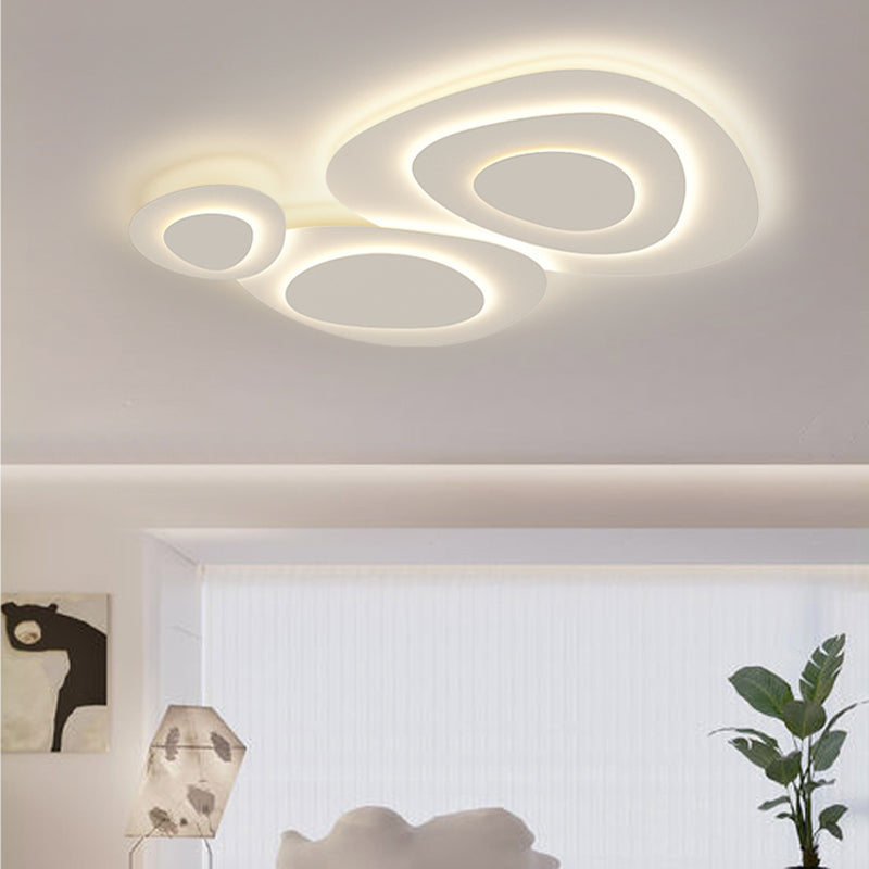 Modern Ceiling Light LED Ceiling Mount Light with Acrylic Shade for Bedroom