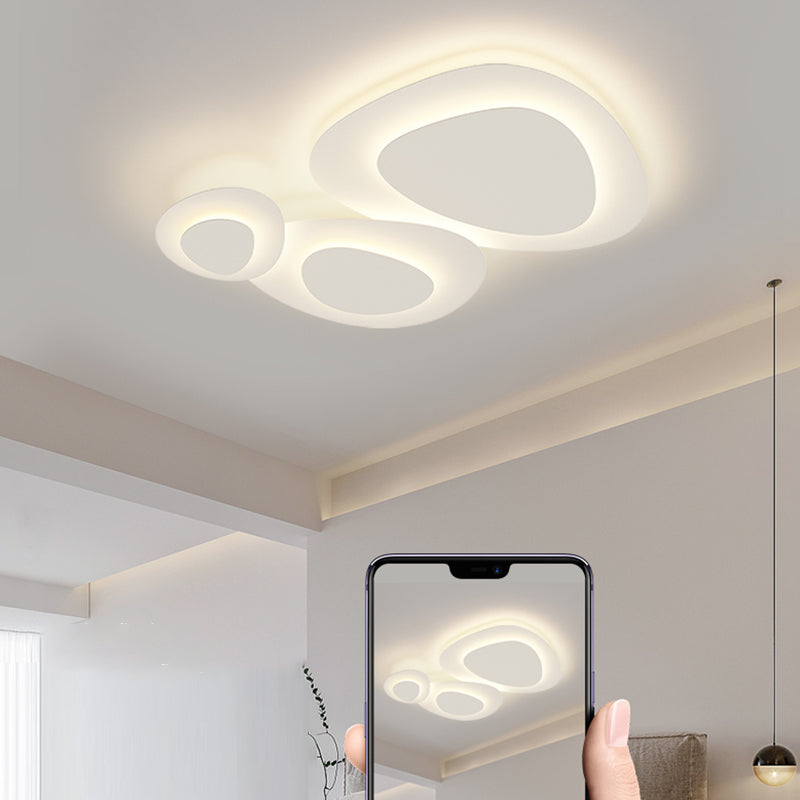 Modern Ceiling Light LED Ceiling Mount Light with Acrylic Shade for Bedroom