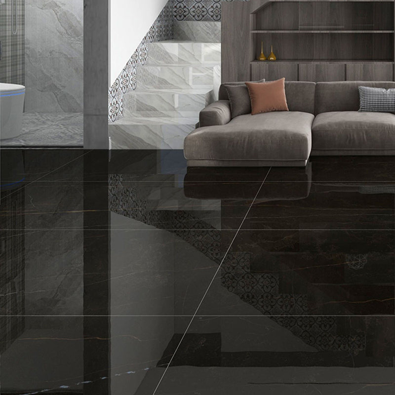 Rectangular Singular Tile Modern Mirrored Marble Floor and Wall Tile