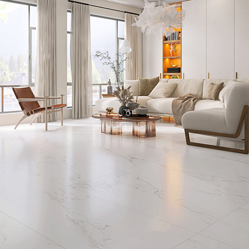 Marble Rectangular Singular Tile Mirrored Floor and Wall Tile