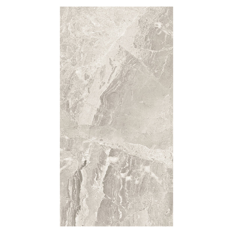 Marble Singular Tile Mirrored Rectangular Floor and Wall Tile