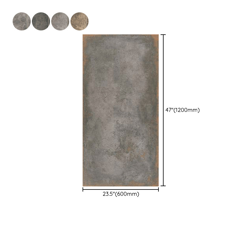 Rectangular Floor Singular Tile Vintage Matte Floor and Wall Tile