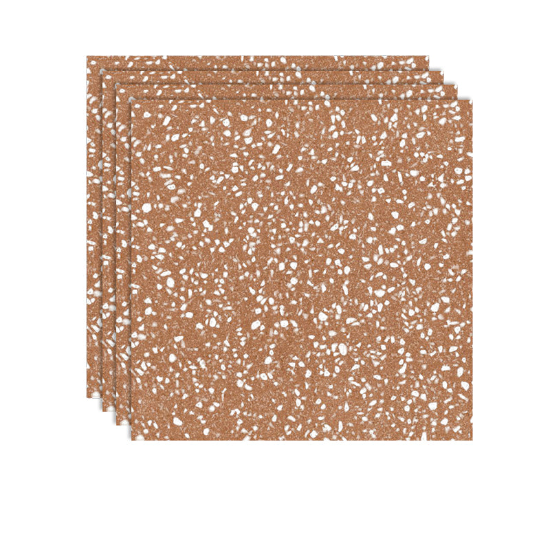 Patterned Floor and Wall Tile Square Mixed Material Singular Tile