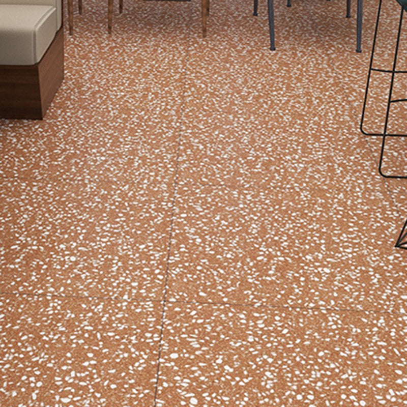 Patterned Floor and Wall Tile Square Mixed Material Singular Tile