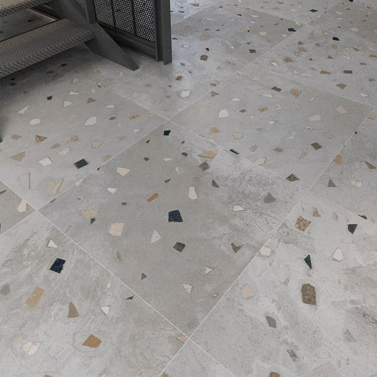 Patterned Singular Tile Square Modern Matte Floor and Wall Tile