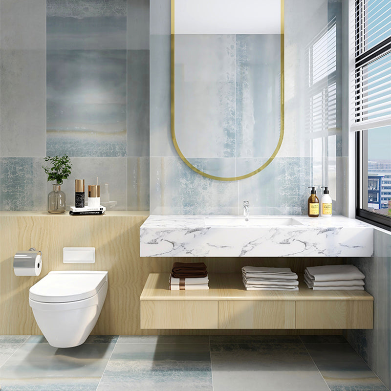 Rectangular Singular Tile Modern Mirrored Floor and Wall Tile