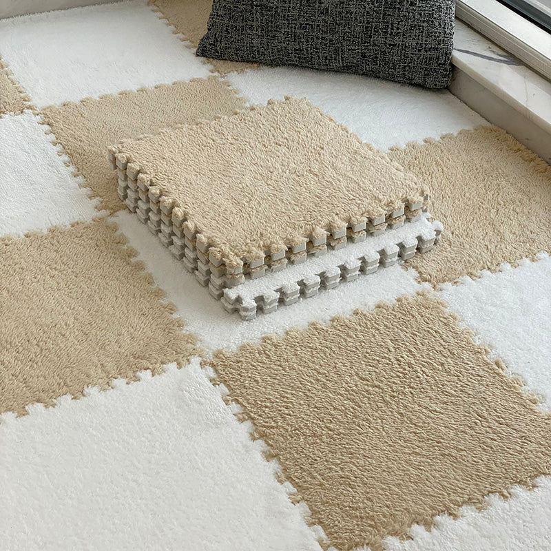 Modern Carpet Tiles Level Loop Interlocking Square Bedroom Carpet Tiles