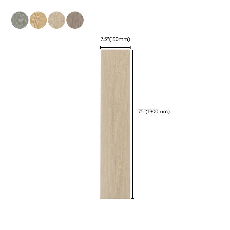 Rectangle Light Oak Wood Flooring Waterproof Solid Wood Flooring