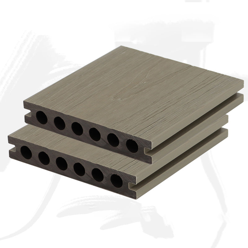 Contemporary Water Resistant Floor Tile Smooth Click Lock Engineered Wood for Patio Garden