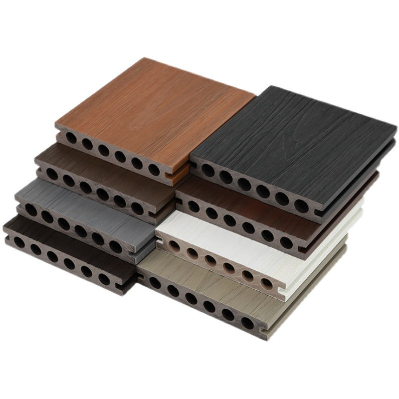 Contemporary Water Resistant Floor Tile Smooth Click Lock Engineered Wood for Patio Garden