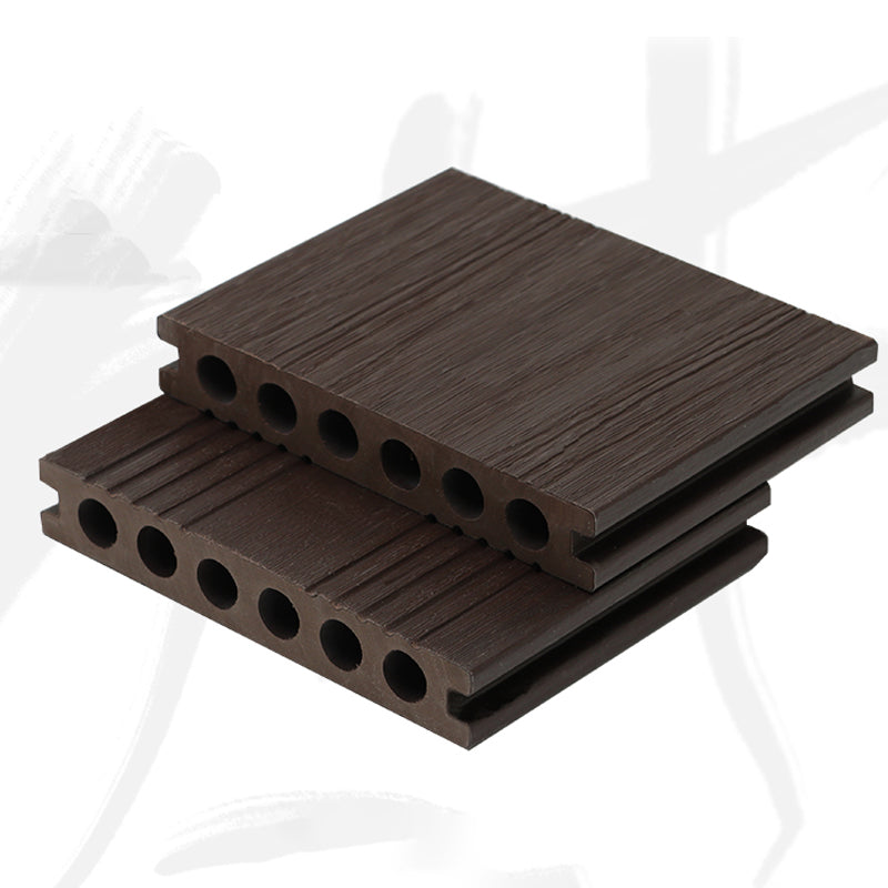 Contemporary Water Resistant Floor Tile Smooth Click Lock Engineered Wood for Patio Garden