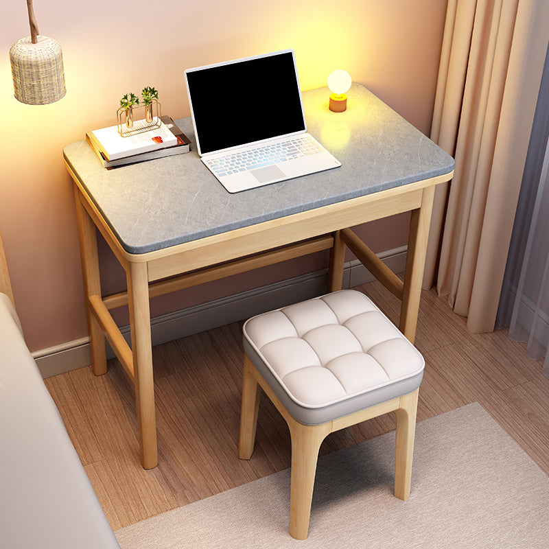 Rectangular Shaped Office Desk 4 Legs Writing Desks for Home