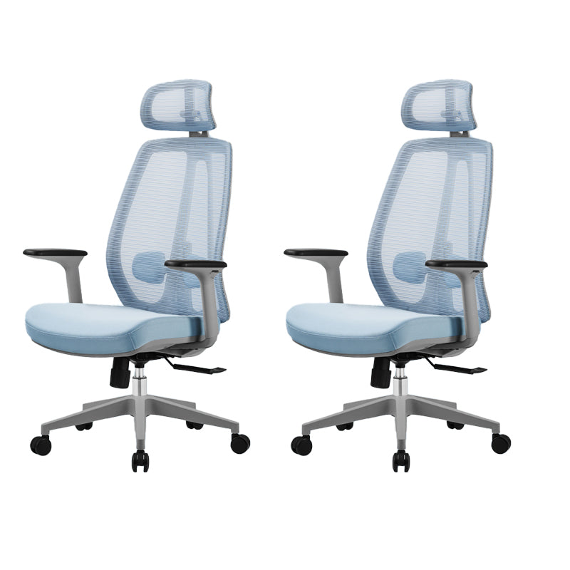 Removable Arms Office Chair Modern No Distressing Ergonomic Desk Chair with Wheels