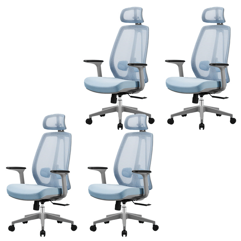 Removable Arms Office Chair Modern No Distressing Ergonomic Desk Chair with Wheels