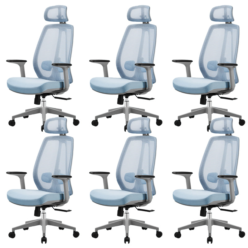 Removable Arms Office Chair Modern No Distressing Ergonomic Desk Chair with Wheels