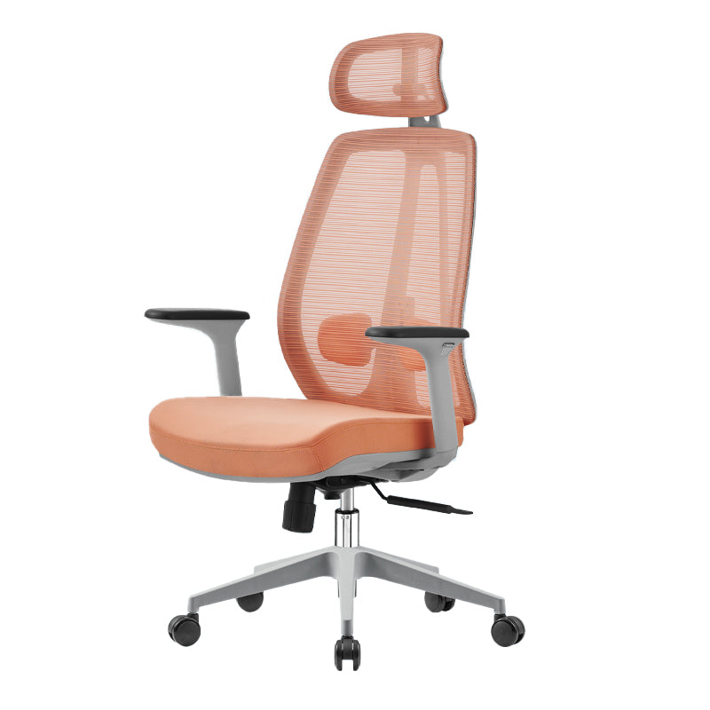 Removable Arms Office Chair Modern No Distressing Ergonomic Desk Chair with Wheels