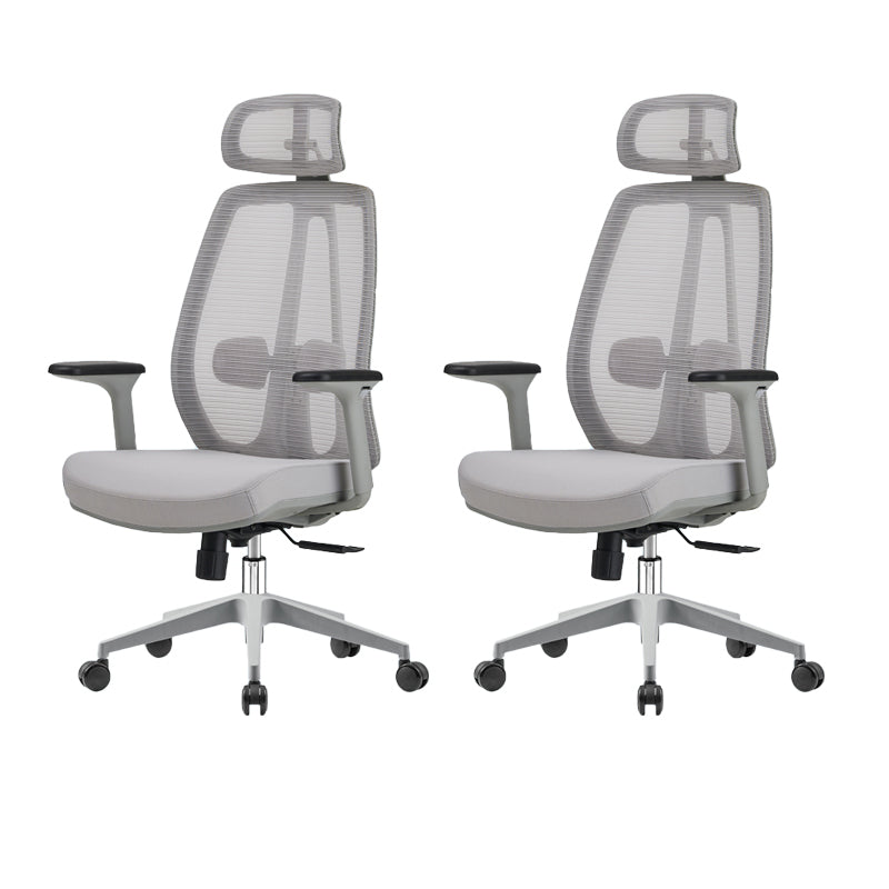 Removable Arms Office Chair Modern No Distressing Ergonomic Desk Chair with Wheels