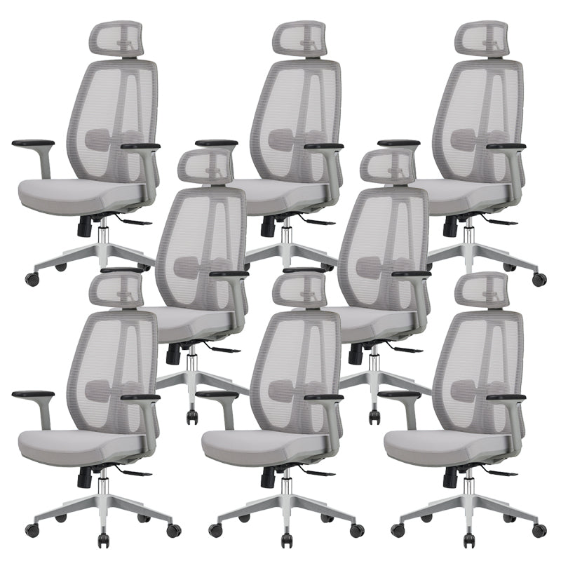 Removable Arms Office Chair Modern No Distressing Ergonomic Desk Chair with Wheels