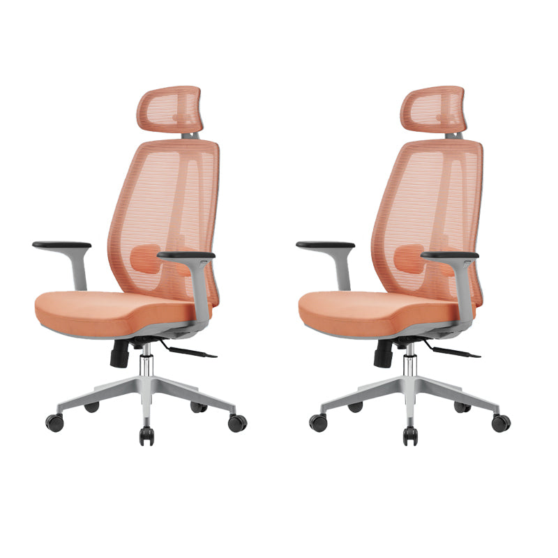 Removable Arms Office Chair Modern No Distressing Ergonomic Desk Chair with Wheels