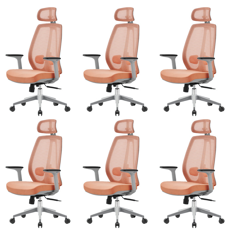 Removable Arms Office Chair Modern No Distressing Ergonomic Desk Chair with Wheels