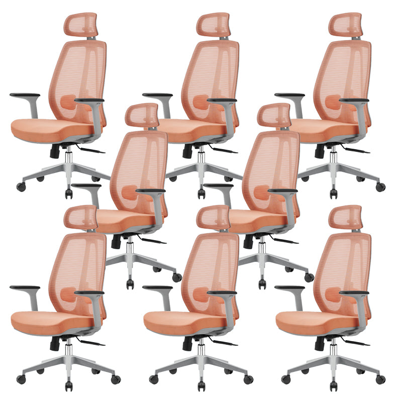 Removable Arms Office Chair Modern No Distressing Ergonomic Desk Chair with Wheels