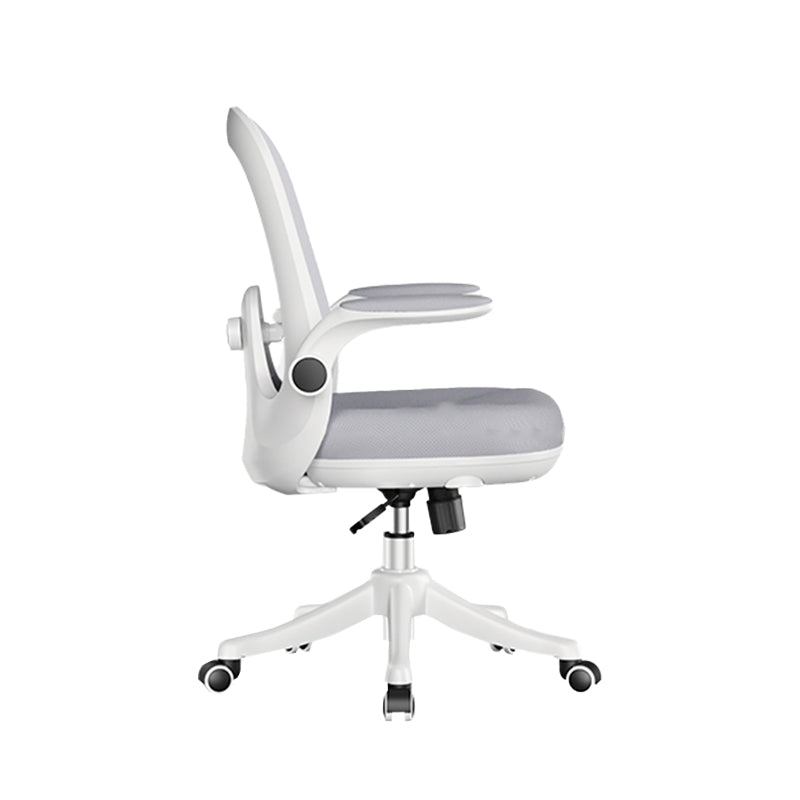 Modern Swivel Chair Adjustable Arms Mesh Back Office Chair with Wheels