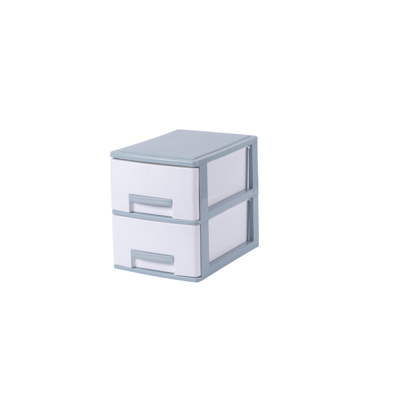 Plastic Filing Cabinet Vertical Modern Drawers File Cabinet for Home Office