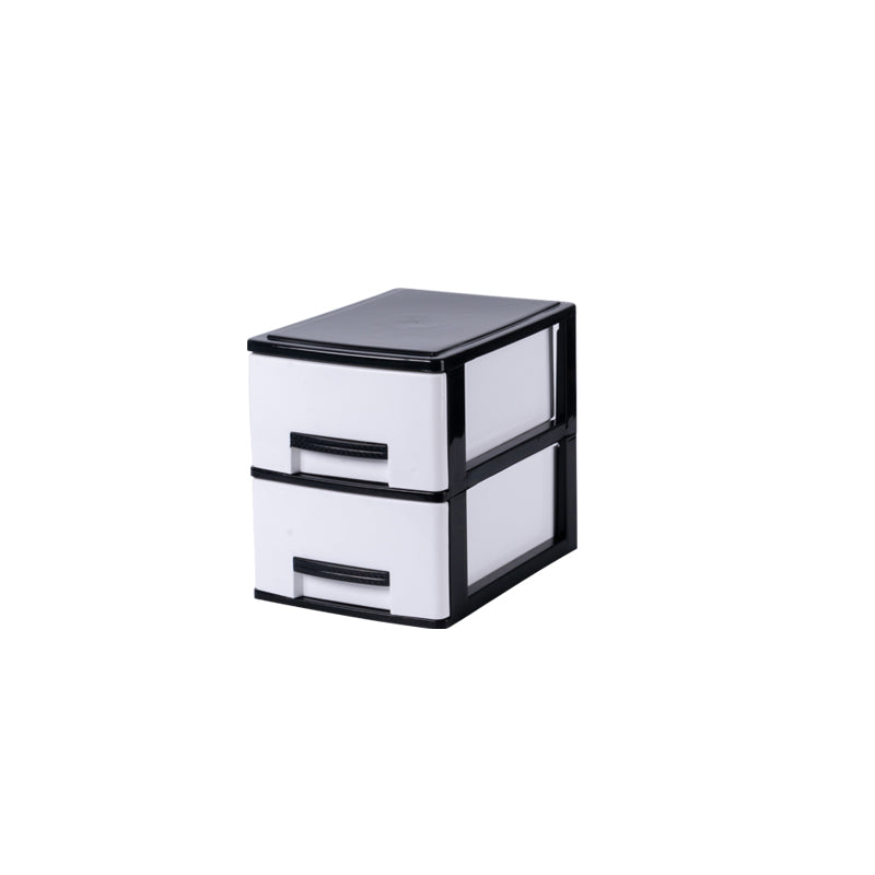 Plastic Filing Cabinet Vertical Modern Drawers File Cabinet for Home Office