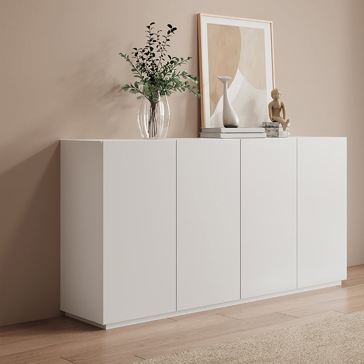 White Kitchen Sideboard Cabinet Contemporary Side Board for Home