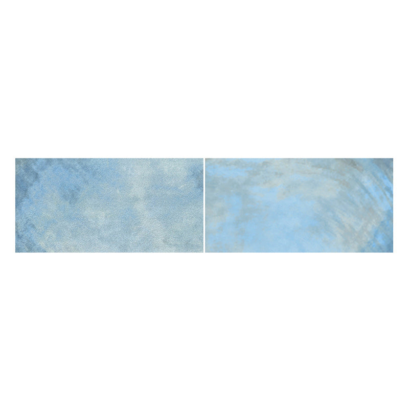 Blue Singular Tile Modern Marble Rectangular Floor and Wall Tile