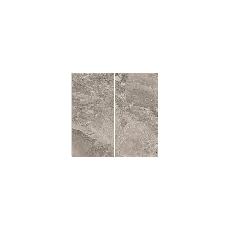 Marble Singular Tile Mirrored Rectangular Floor and Wall Tile