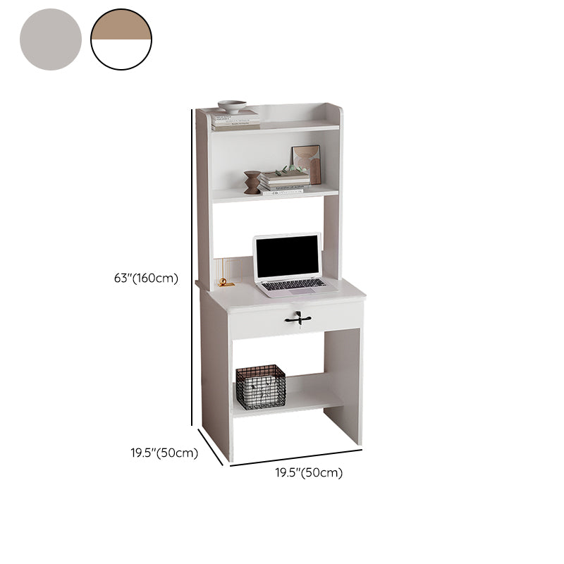 Manufactured Wood Writing Desk School Children's Desk with Storage Drawer