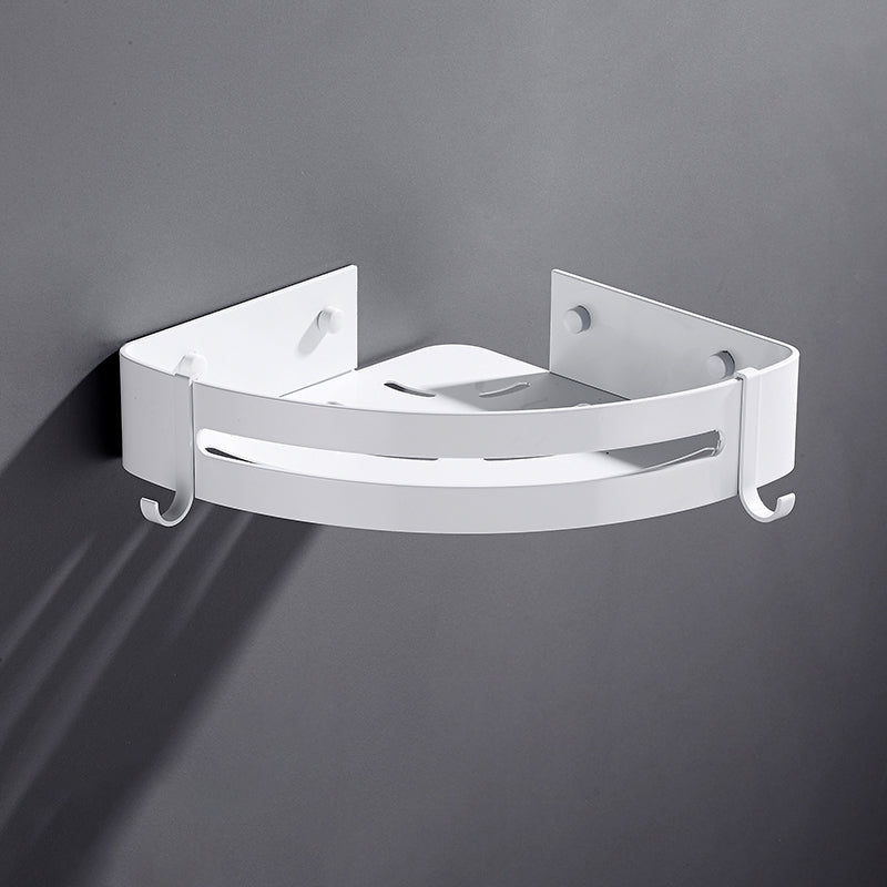 Modern Bathroom Accessory Kit White Bathroom Hardware, Bath Shelf