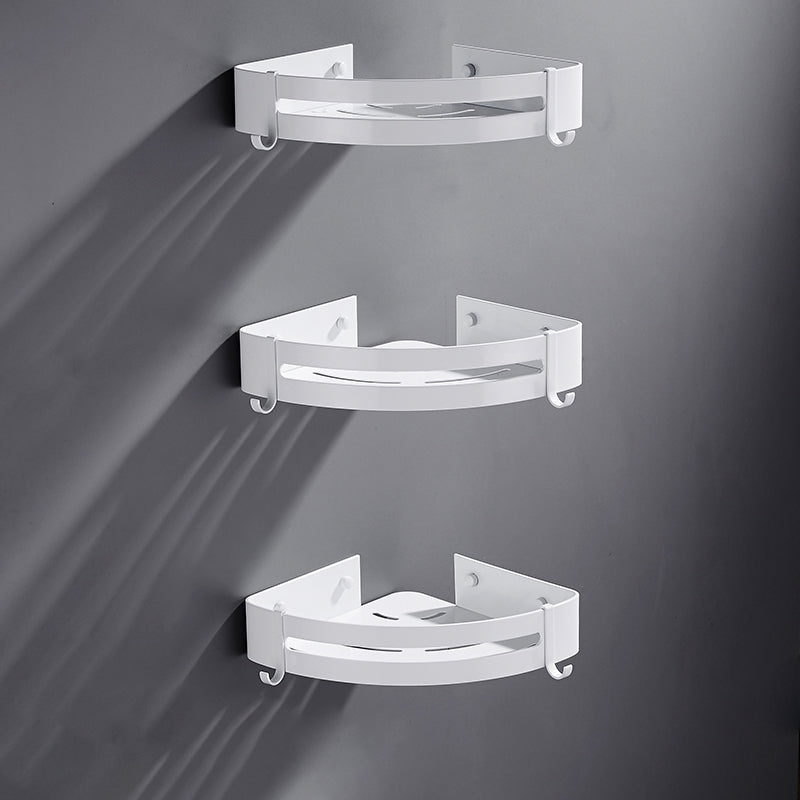 Modern Bathroom Accessory Kit White Bathroom Hardware, Bath Shelf