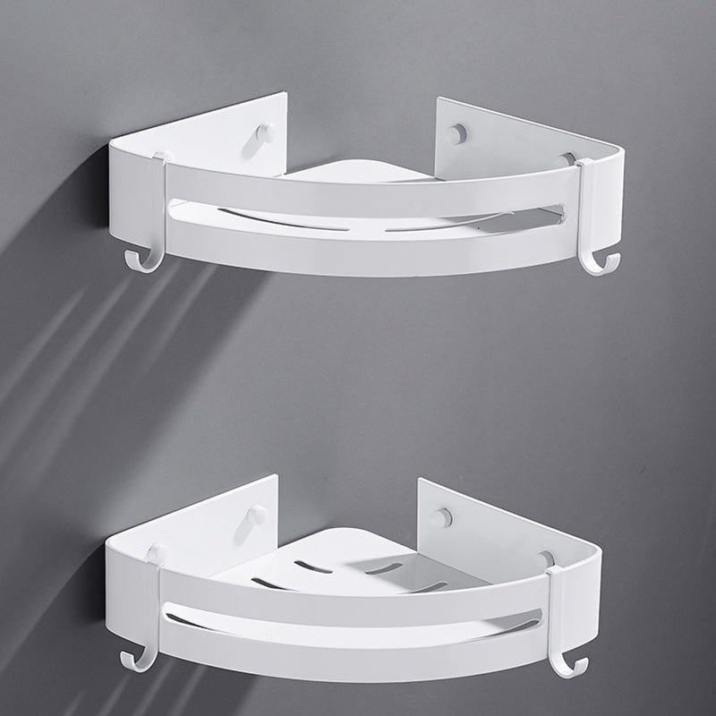 Modern Bathroom Accessory Kit White Bathroom Hardware, Bath Shelf