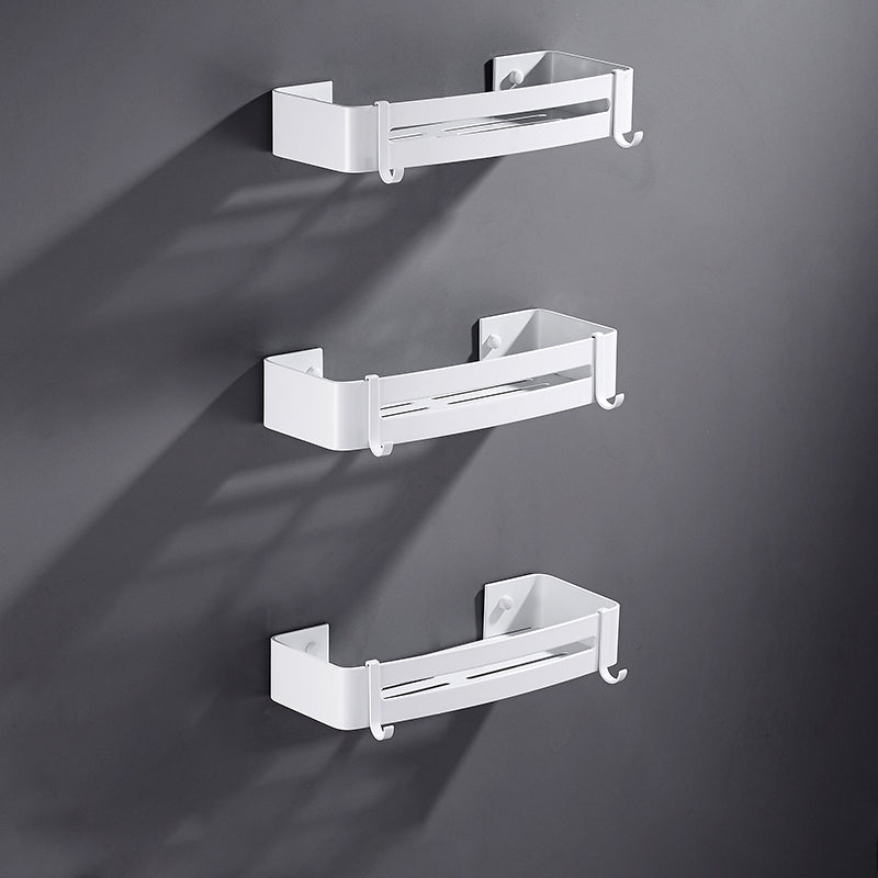 Modern Bathroom Accessory Kit White Bathroom Hardware, Bath Shelf