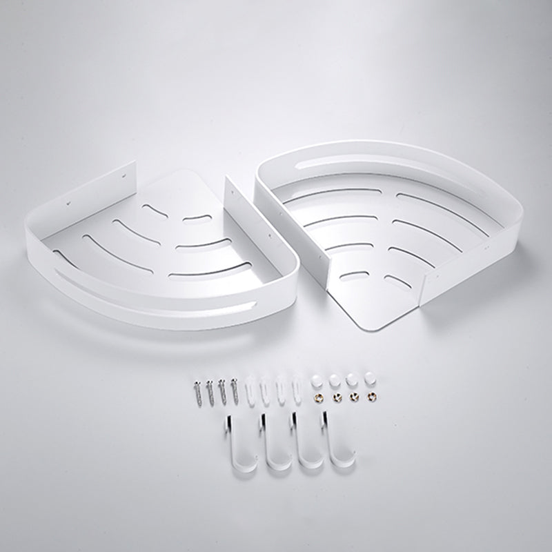 Modern Bathroom Accessory Kit White Bathroom Hardware, Bath Shelf