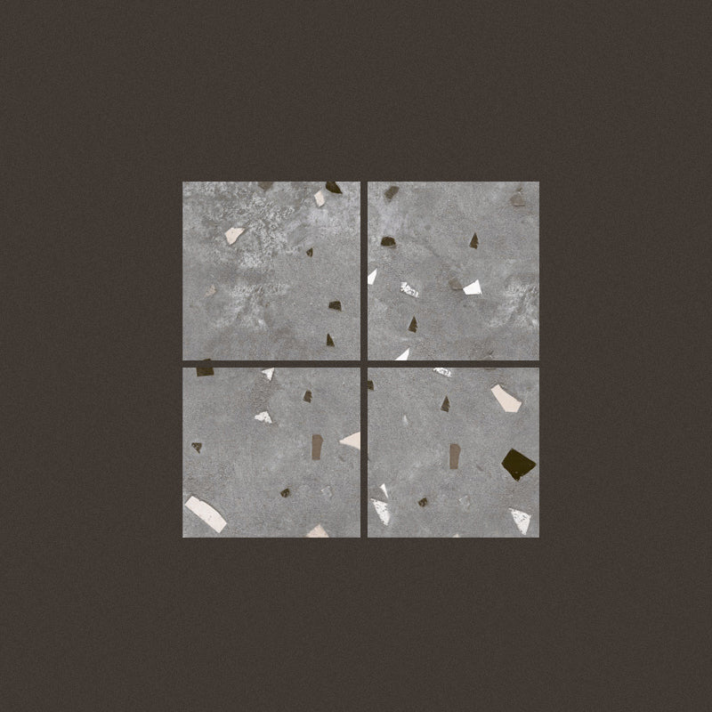 Patterned Floor and Wall Tile Modern Mixed Material Singular Tile