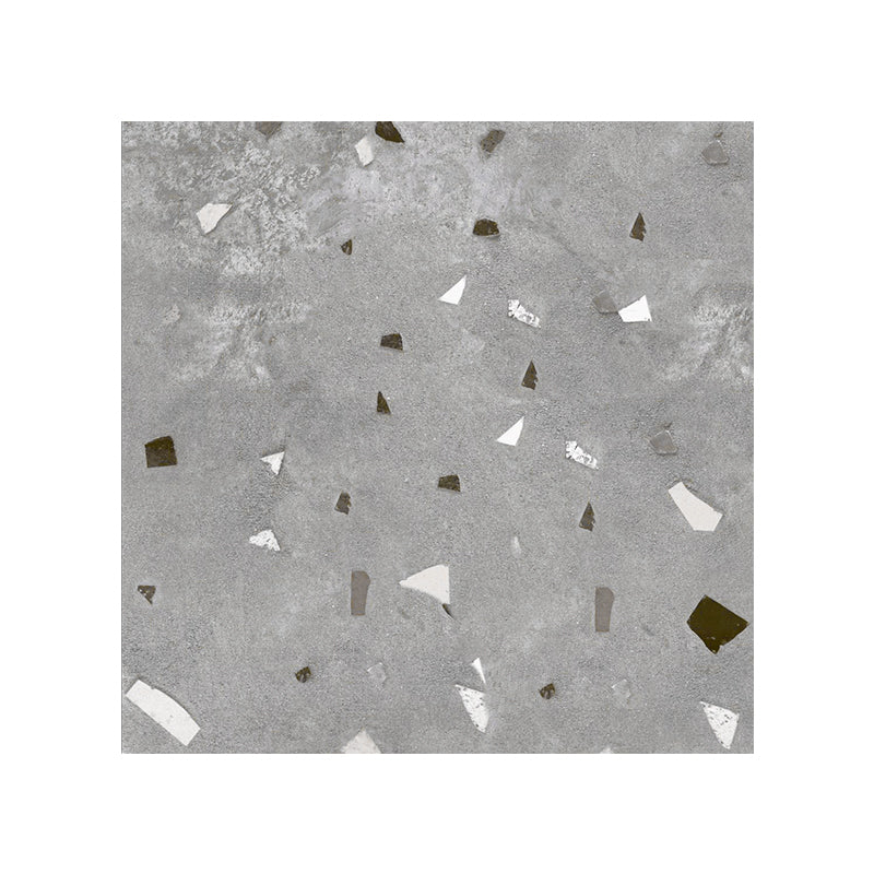 Patterned Floor and Wall Tile Modern Mixed Material Singular Tile