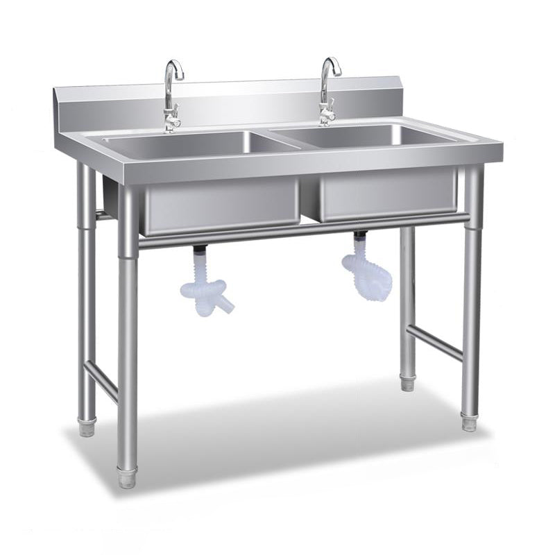 Contemporary Style Kitchen Sink All-in-one Stainless Steel Kitchen Sink