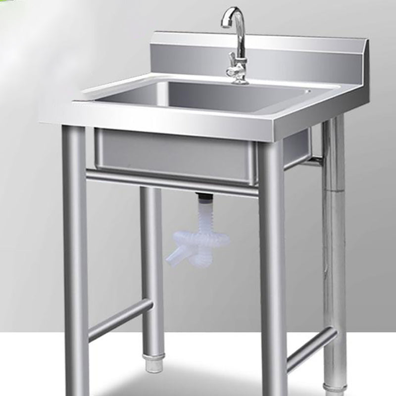 Contemporary Style Kitchen Sink All-in-one Stainless Steel Kitchen Sink