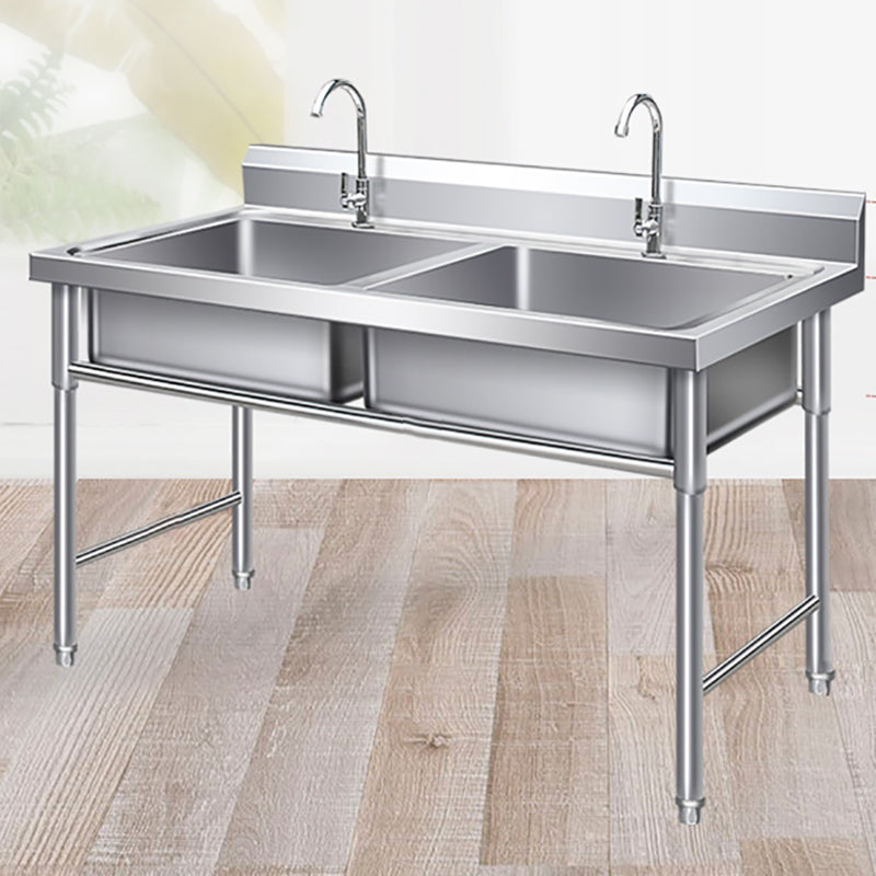 Modern Style Kitchen Sink Stainless Steel Kitchen Sink with Frame