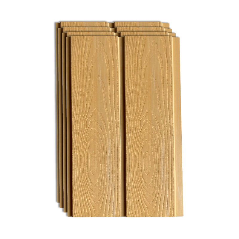 Modern Style Pearl Wainscoting Wood Grain Wall Access Panel Peel and Stick Wall Tile