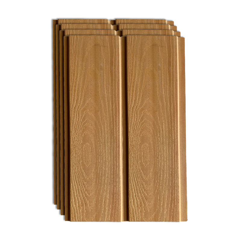 Modern Style Pearl Wainscoting Wood Grain Wall Access Panel Peel and Stick Wall Tile