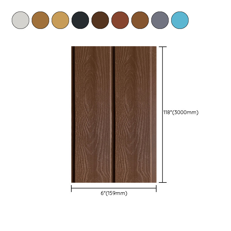 Modern Style Pearl Wainscoting Wood Grain Wall Access Panel Peel and Stick Wall Tile