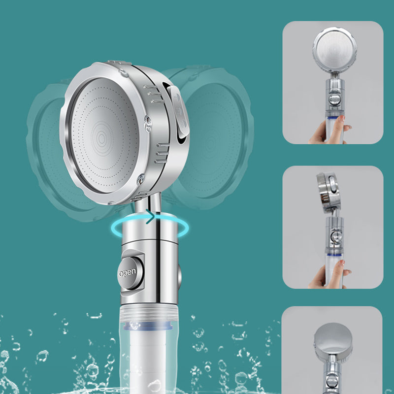 Bathroom Shower Head Brass Round Strainer Shower Head with Hose